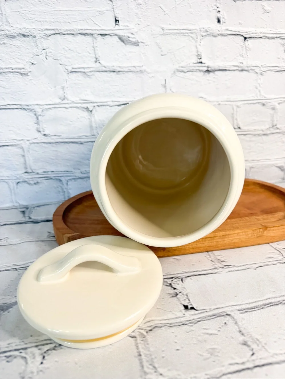 Rae Dunn Ceramic Brown Sugar Canister